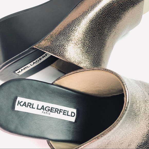 Karl Lagerfeld Paris Lyric Slide Sandals - Picture 8 of 8